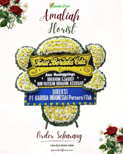 Papan Bunga Duka di Sidoharjo
